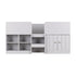 Orlando Low Sleeper Bed - Dove Grey